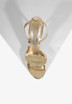 Schutz Scarlett Metallic Sandal