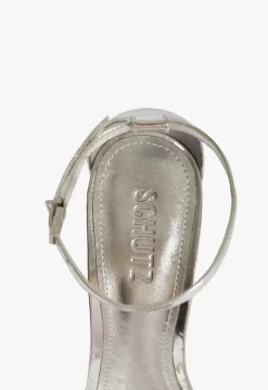 Schutz Scarlett Metallic Sandal