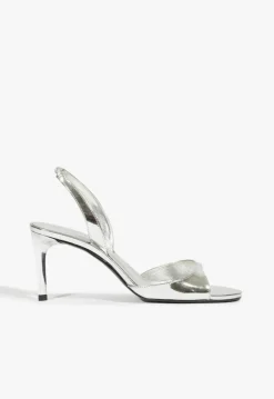 Schutz Scarlett Sling Mid Metallic Sandal