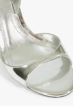 Schutz Scarlett Sling Mid Metallic Sandal