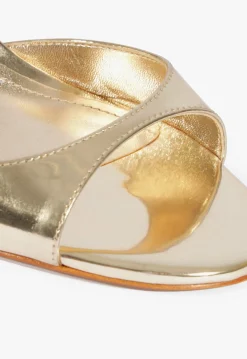 Schutz Scarlett Sling Mid Metallic Sandal