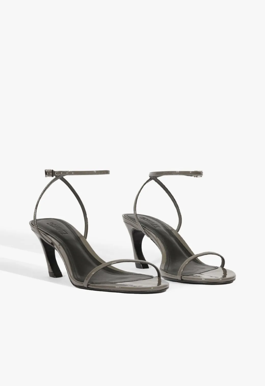 Schutz Siena Curve Mid Patent Sandal