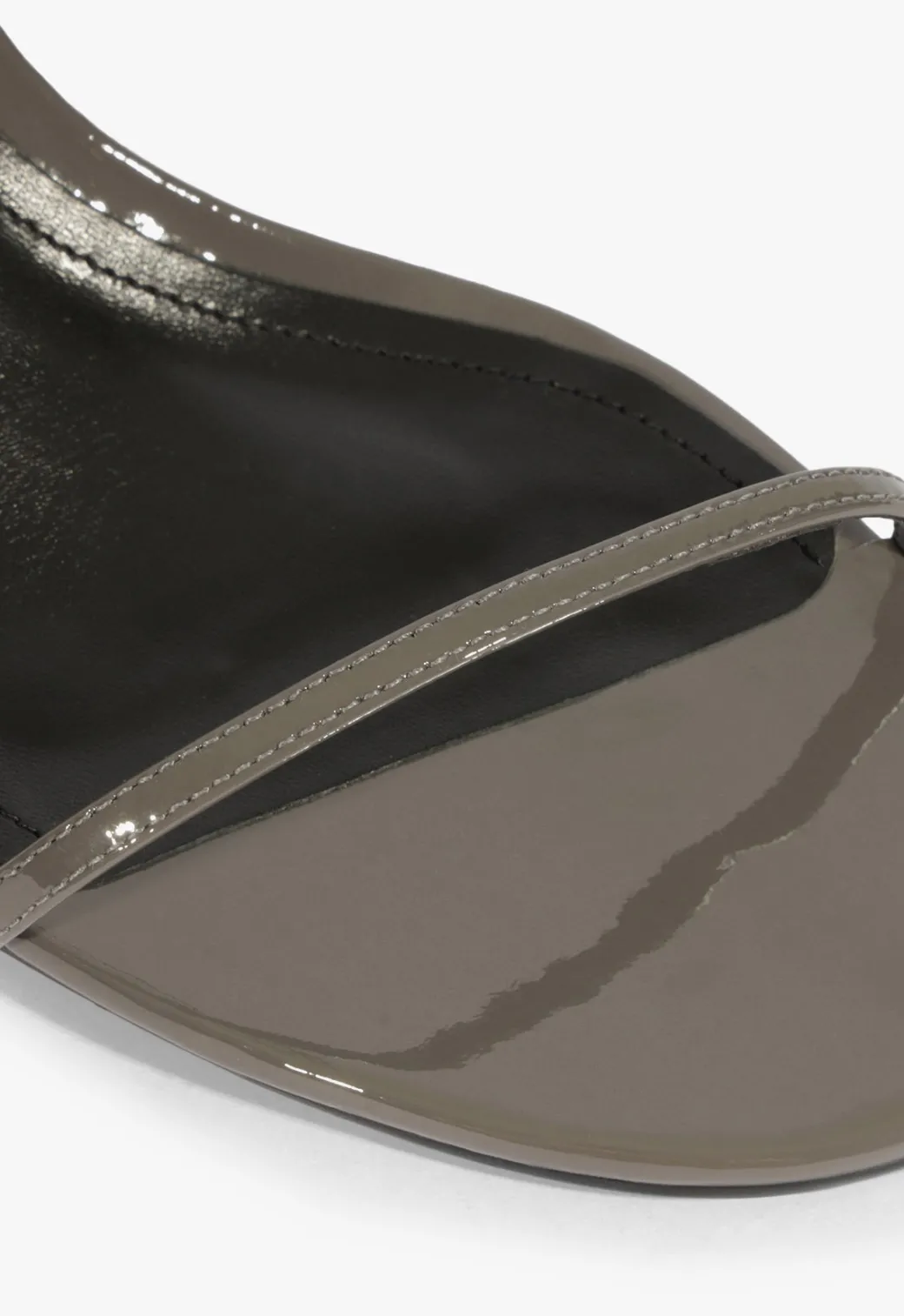 Schutz Siena Curve Mid Patent Sandal