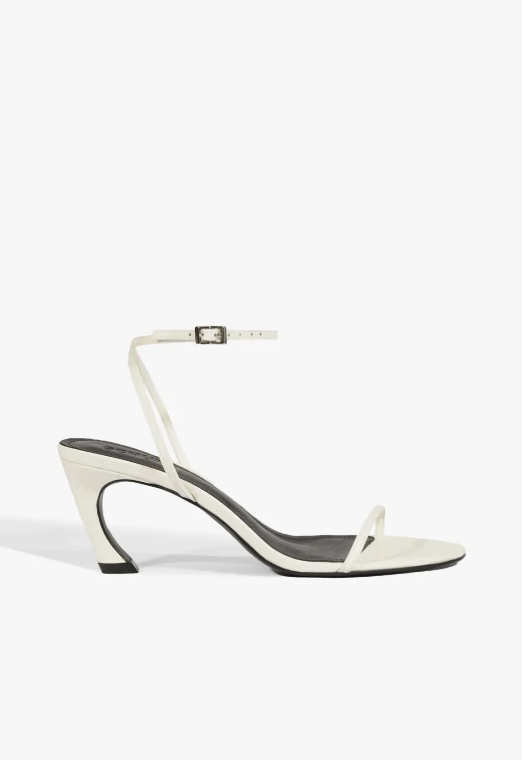 Schutz Siena Curve Mid Patent Sandal